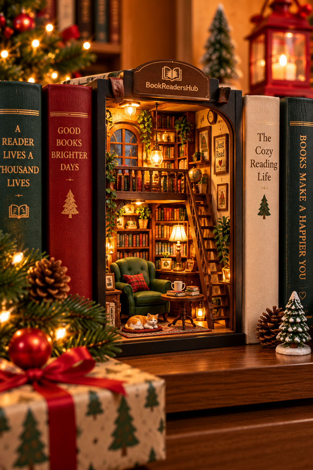Book nook decor for book lovers
