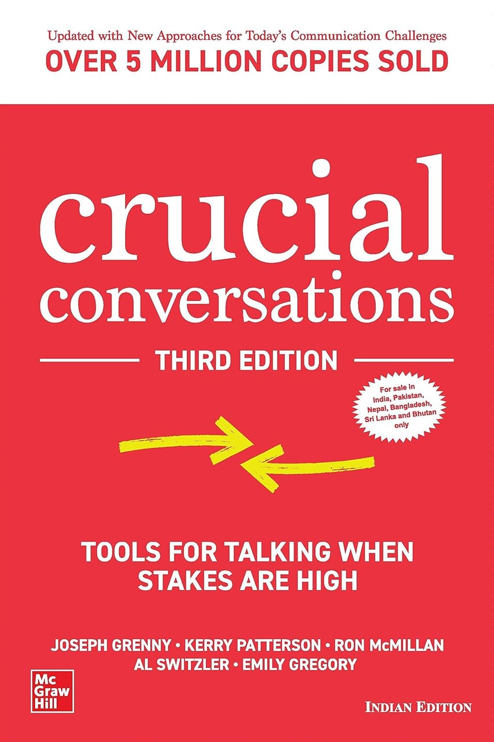 Crucial Conversations by Kerry Patterson, Joseph Grenny, Ron McMillan, and Al Switzler book cover