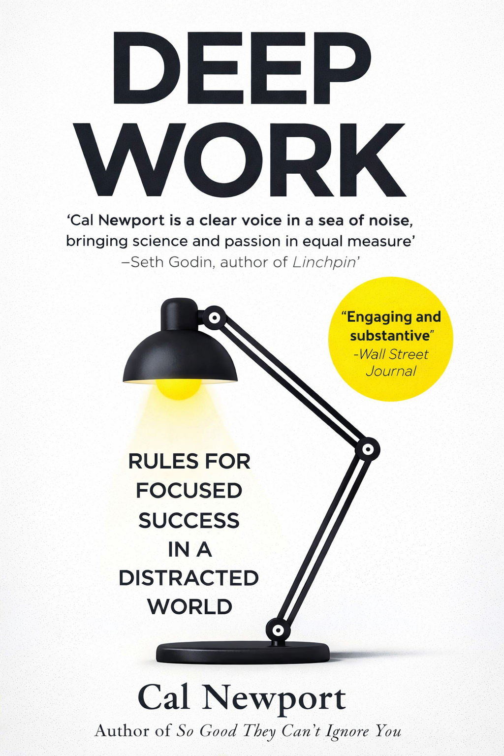 Deep Work book by Cal Newport teaching focus strategies for entrepreneurs