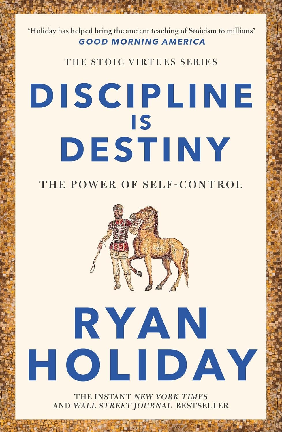 Discipline Is Destiny book by Ryan Holiday book cover