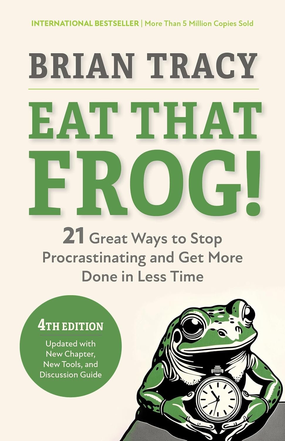 Eat That Frog! by Brian Tracy book cover
