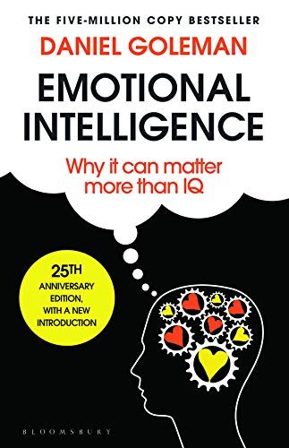 Emotional Intelligence book by Daniel Goleman book cover