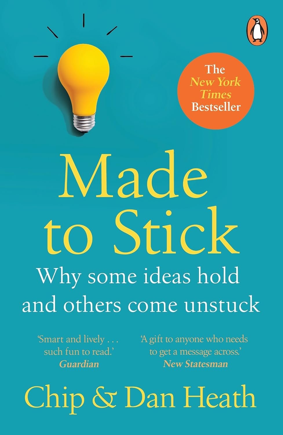 Made to Stick by Chip Heath and Dan Heath book cover