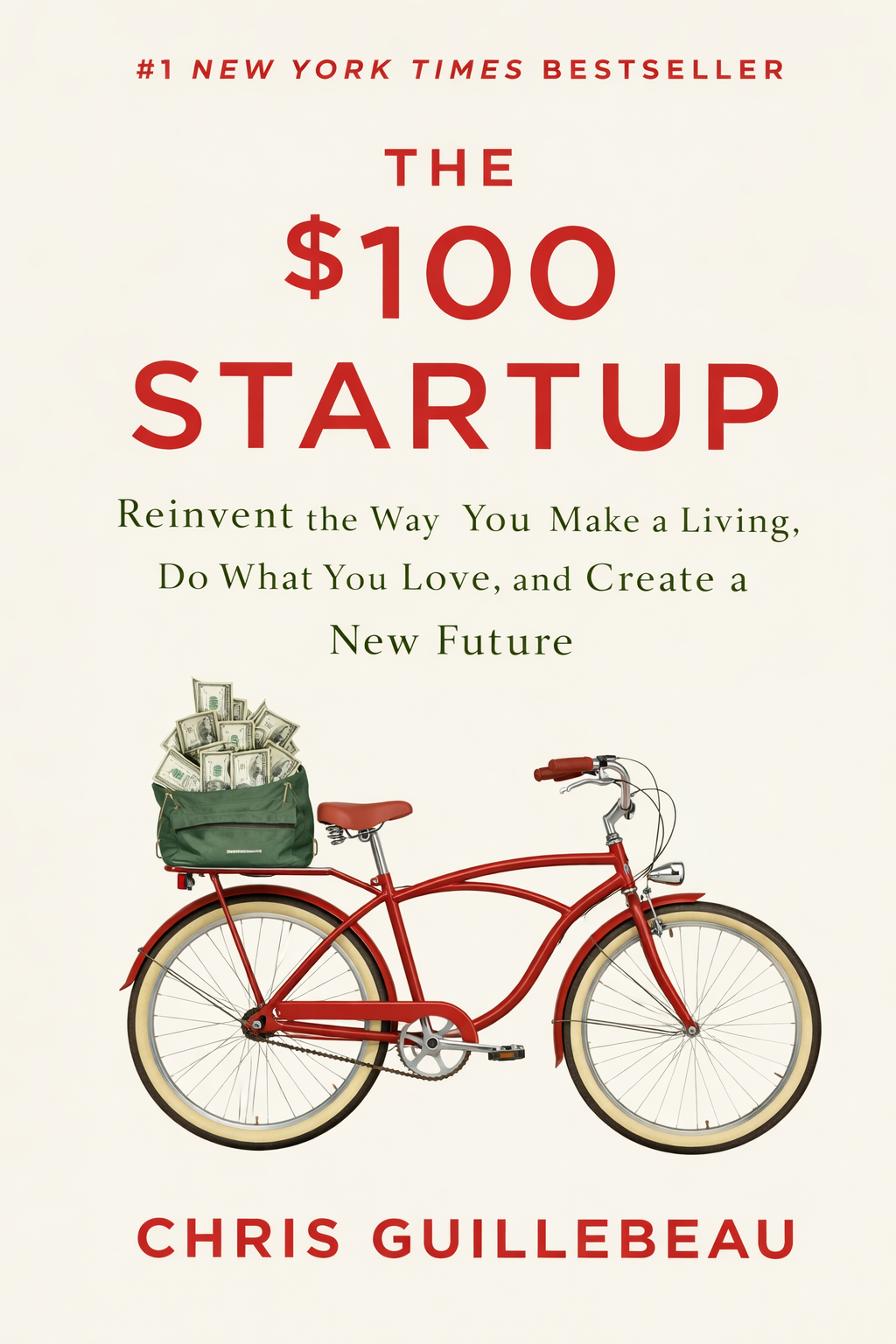 The $100 Startup book by Chris Guillebeau recommended for first-time entrepreneurs