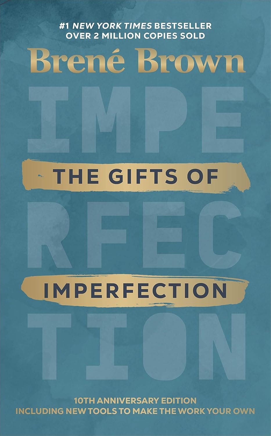 The Gifts of Imperfection book by Brené Brown recommended for embracing imperfection and self-acceptance