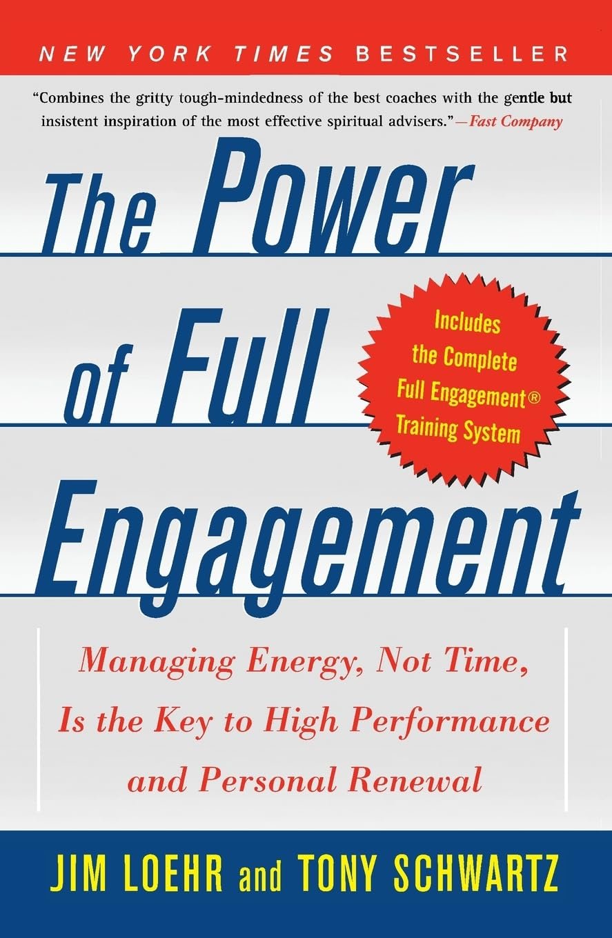 The Power of Full Engagement book cover