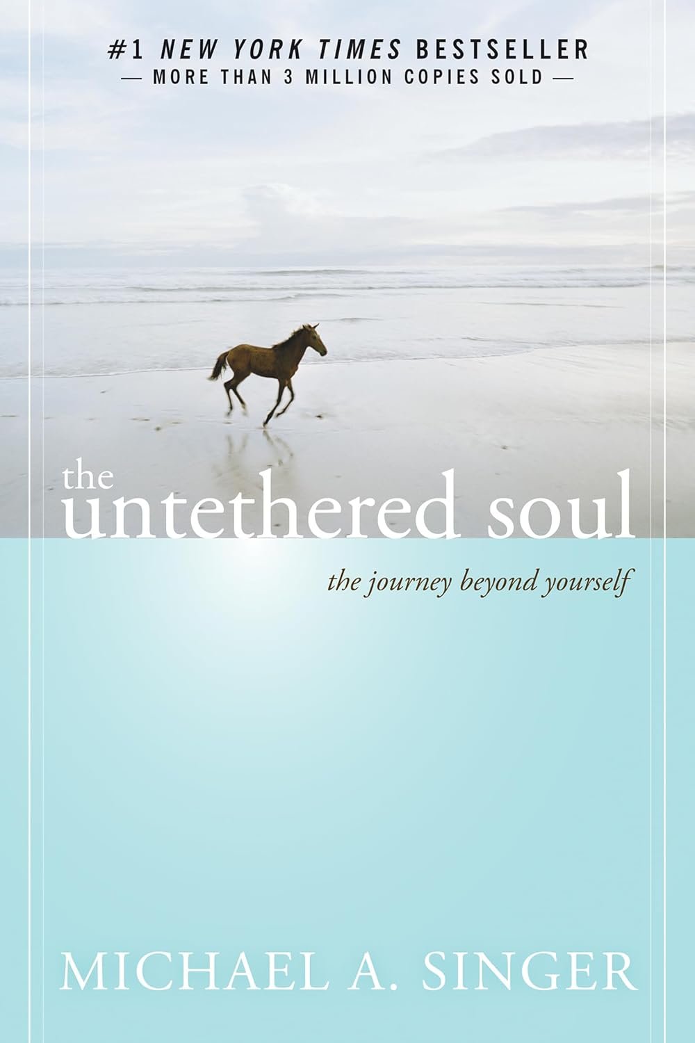 The Untethered Soul book by Michael A. Singer recommended for mental clarity and emotional freedom