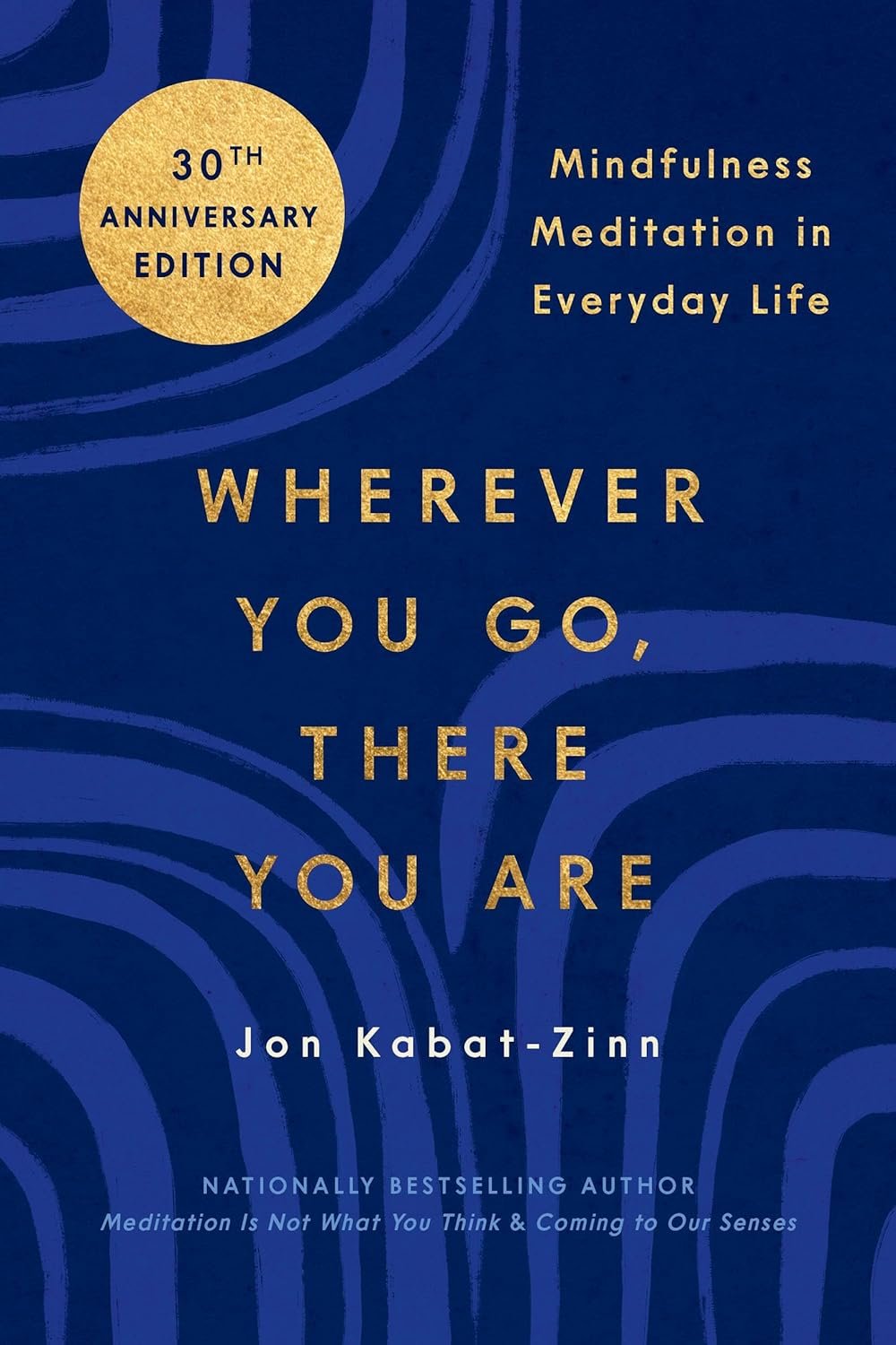 Wherever You Go, There You Are book by Jon Kabat-Zinn recommended for mindfulness and present-moment awareness